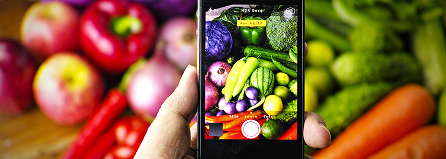 Smartphone légumes